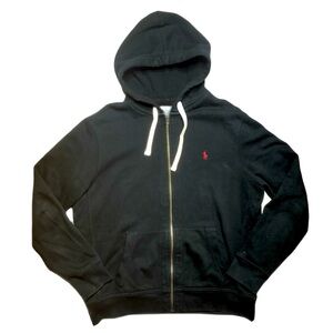 Polo by Ralph Lauren Black Zip Up Sweater